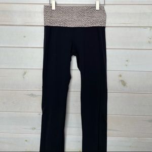 Lululemon Pants with Leopard Waist
